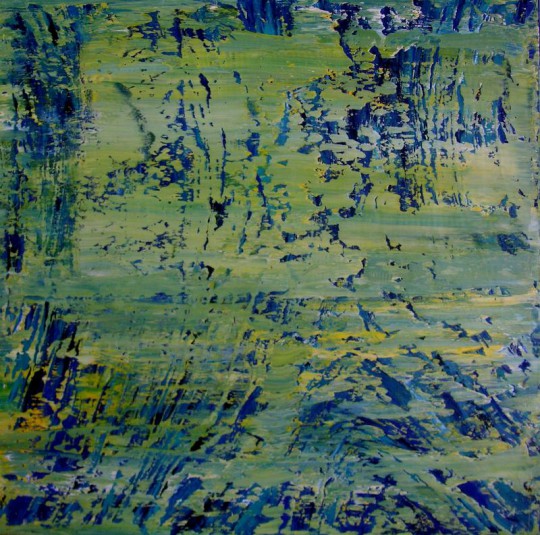 Warmfront 2012 Öl auf Leinwand 80 cm x 80 cm 