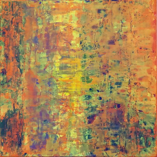 Neue Welt II 60 cm x 60 cm Acryl