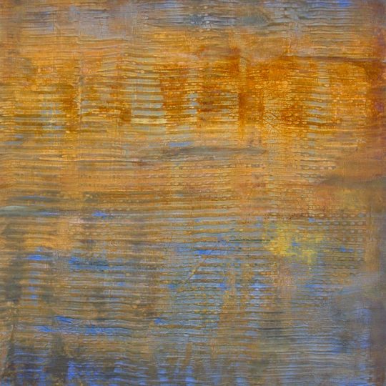 Rostprojekt 60 cm x 60 cm  Acryl/Oxyd