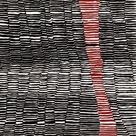schwarz-weiß-rot 60 cm x 60 cm Acryl