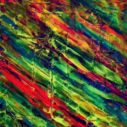 Ohne Titel 60 cm x 60 cm Acryl