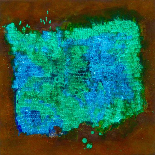 2018 Acryl/Rost 50 cm x 50 cm