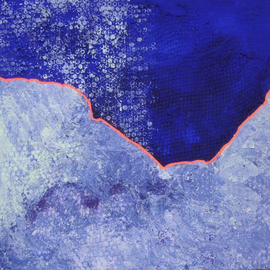 Abfahrt 2020 Acryl auf Leinwand 60 cm x 60 cm