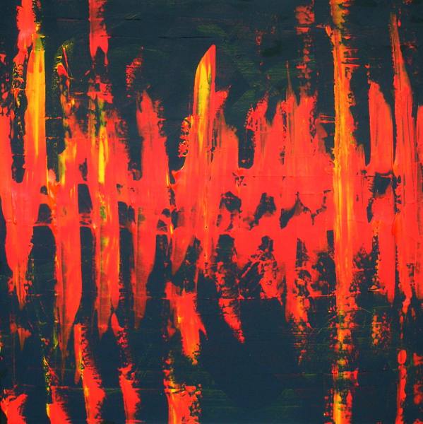 Rot 2010 Acryl auf Leinwand 80 cm x 80 cm