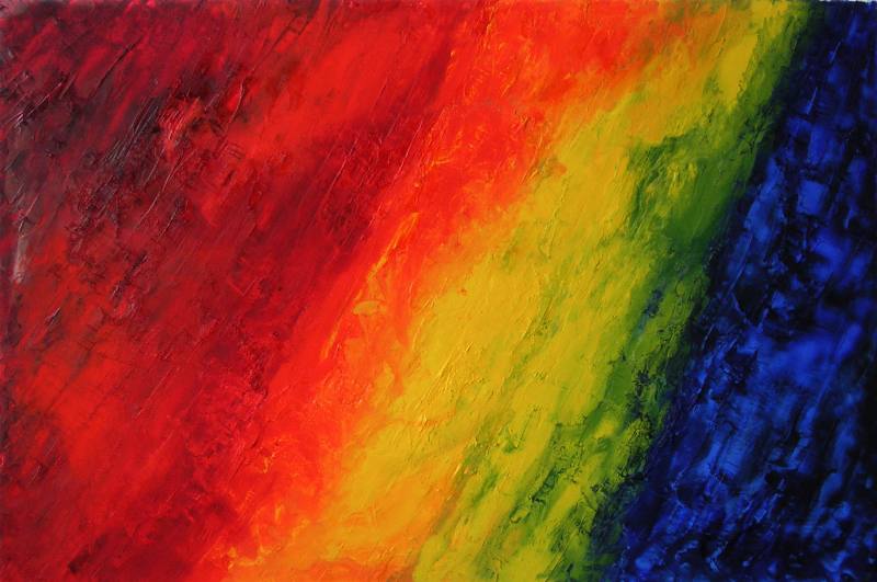 Spektrum 2011 Öl auf Leinwand 120 cm x 80 cm