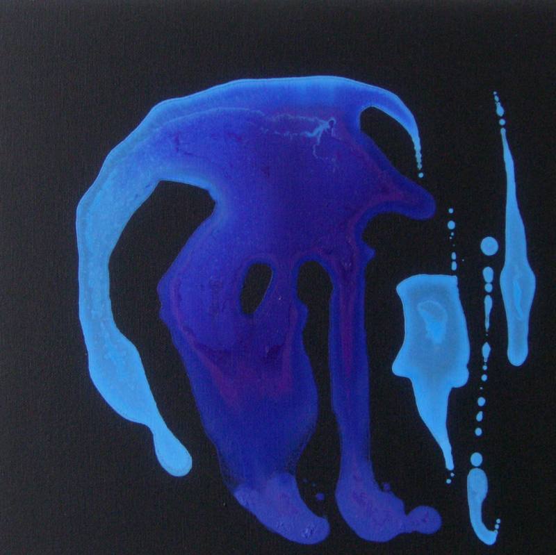 Edelsteine "Saphir" 2013 Acryl auf Leinwand 40 cm x 40 cm