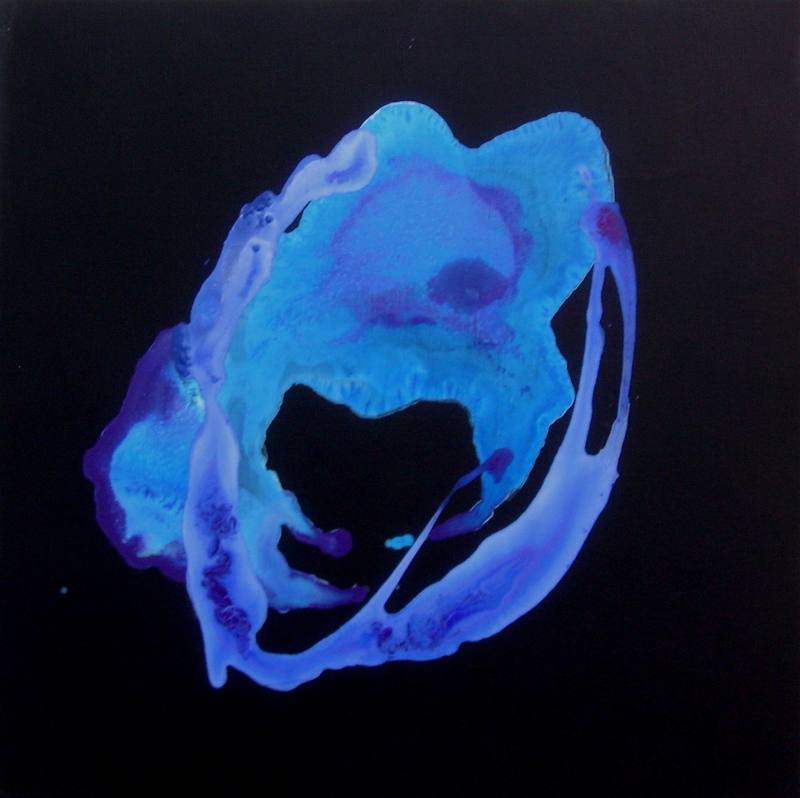 Blaue Lagune 2014 Acryl auf Leinwand 50 cm x 50 cm