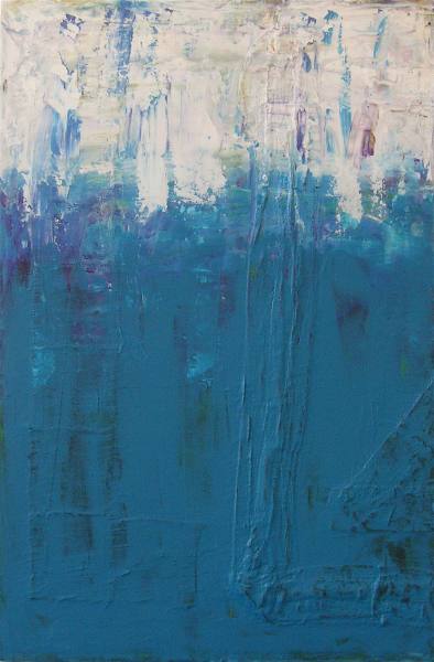 Eismeer 2014 Acryl auf Leinwand 50 cm x 75 cm