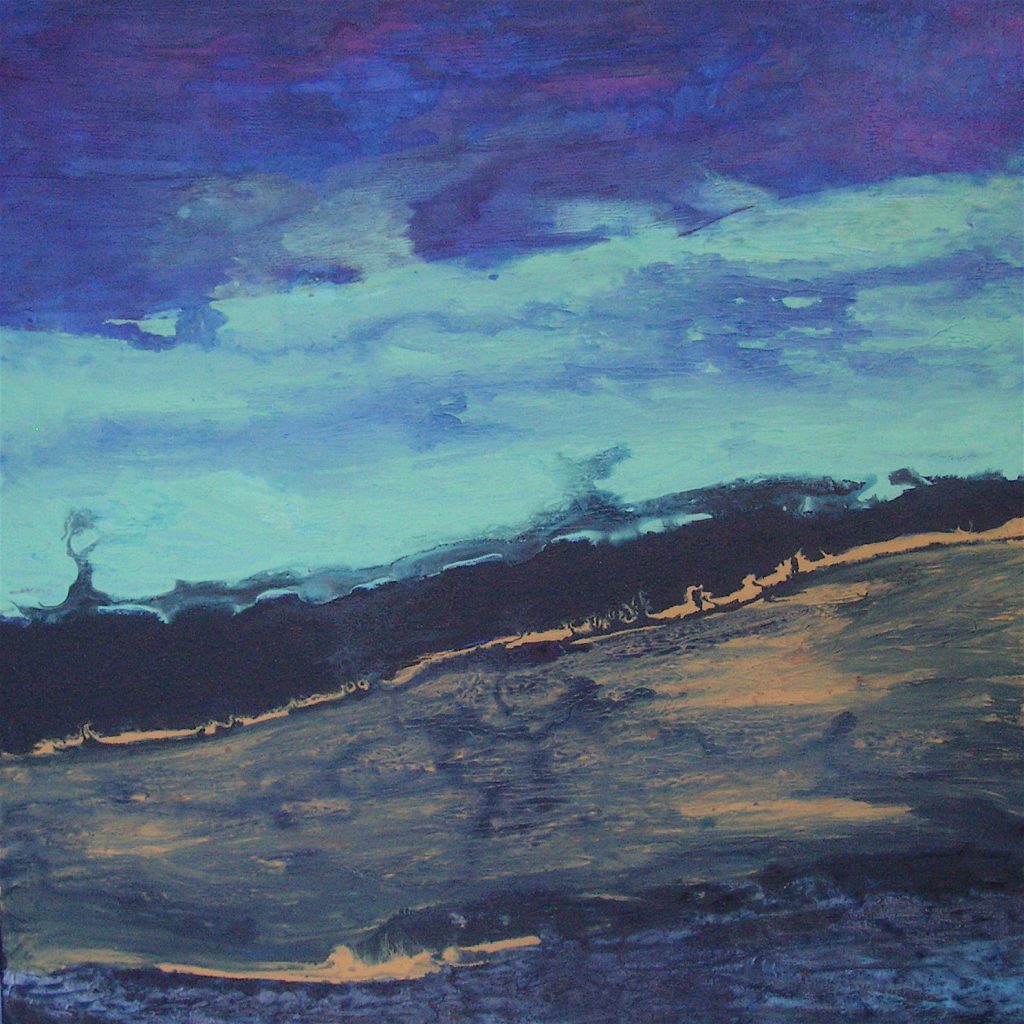 Moorlandschaft 100 cm x 100 cm Acryl