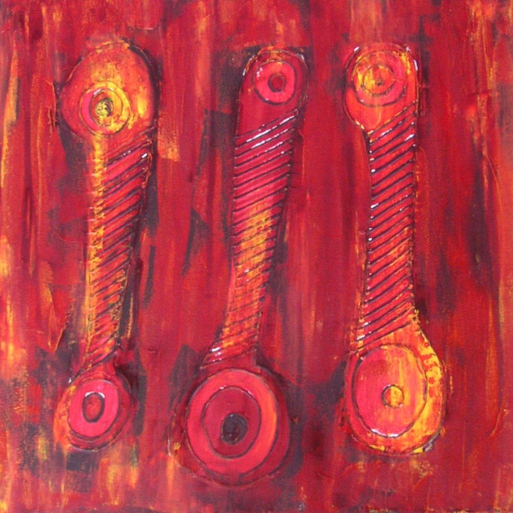 Australien I 50 cm x 50 cm